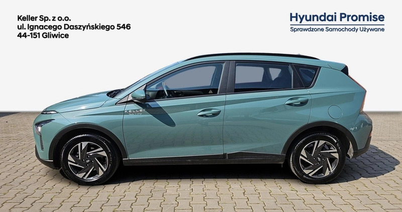 Hyundai Bayon cena 79900 przebieg: 8100, rok produkcji 2022 z Brzeszcze małe 407